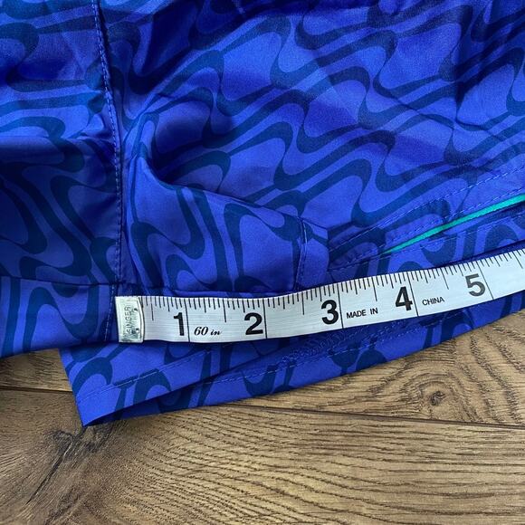 Nike Dri-Fit Running Shorts Lined Blue Drawstring Women's L 3" - Picture 5 of 5